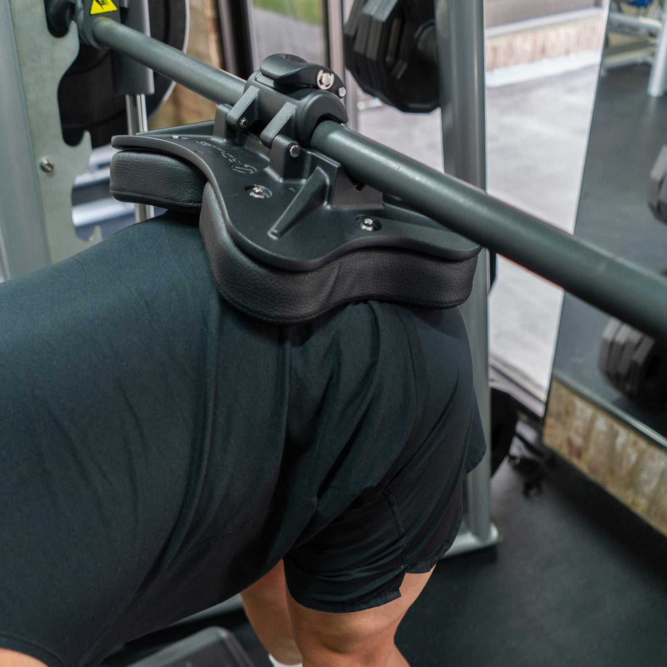 Achilles Fitness Donkey Calf Raise attachment for the smith machine